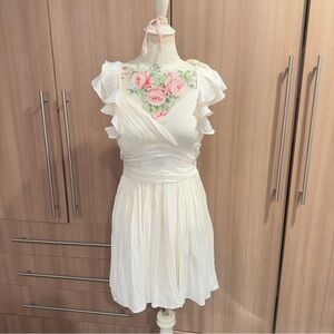 Satin White Dress 🤍